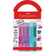 Kit Marca Texto Grifpen Relaxa e Reequilibra Faber Castell com 5 peças