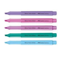 Kit Marca Texto Grifpen Relaxa e Reequilibra Faber Castell com 5 peças