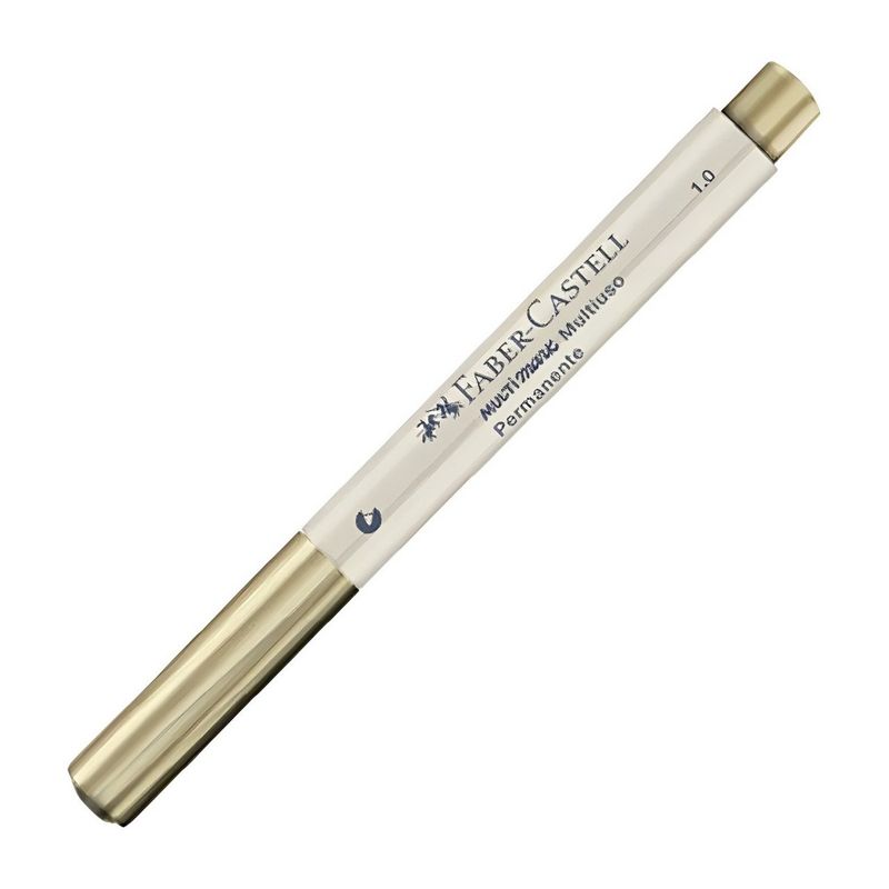 MarcadorPermanenteMultimarkFaberCastellDourado10mm-153709