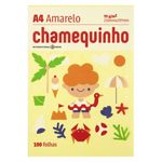 PapelA4AmareloChamex100Folhas-87966