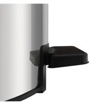 Lixeira com Pedal Inox Loop Tramontina 3L