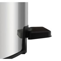 Lixeira com Pedal Inox Loop Tramontina 5L