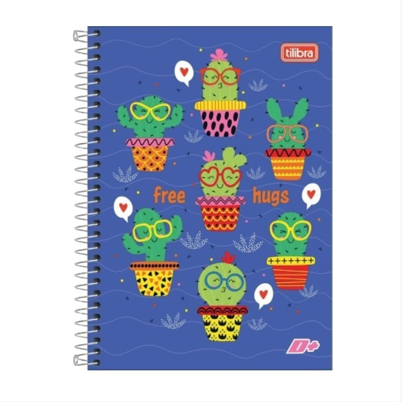 CadernoEspiralCapaDuraFemininoTilibra1/496folhas-166915