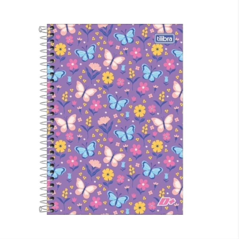 CadernoEspiralCapaDuraFemininoTilibra1/496folhas-166916