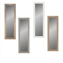 Espelho Emoldurado Retangular Sortido Euroquadros 39cm x 130cm