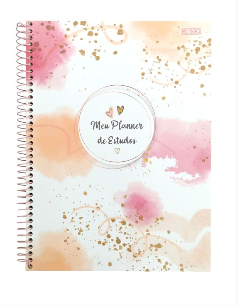 PlanejadorEspiral PermanenteSortidoSD 84Folhas-166988