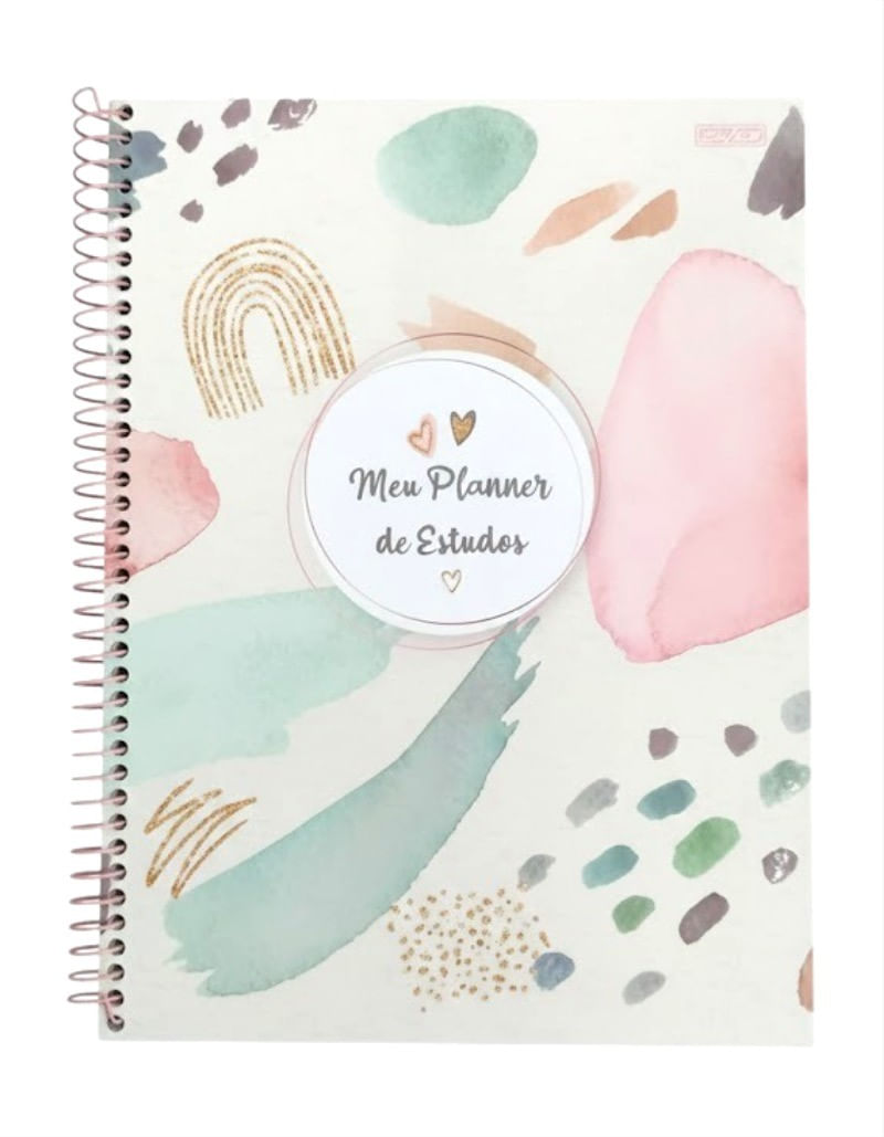 PlanejadorEspiral PermanenteSortidoSD 84Folhas-166990