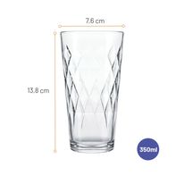 Copo de Vidro Vitrage Nadir 350ml
