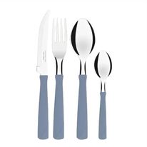 Faqueiro de Inox New Azul Tramontina com 24 peças