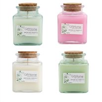 Vela Perfumada Lichia e Chá Branco Sortido Home com Suporte 4cm x 9cm