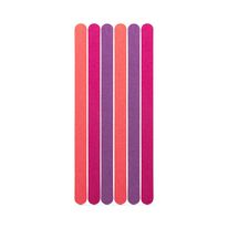 Conjunto de Lixa para Unha Color Lanossi 6 Peças