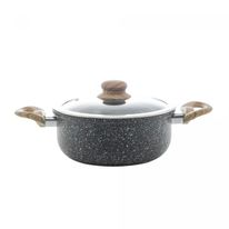 Caçarola de Alumínio com Revestimento Cerâmico e Indução Wolff Preta 20cm