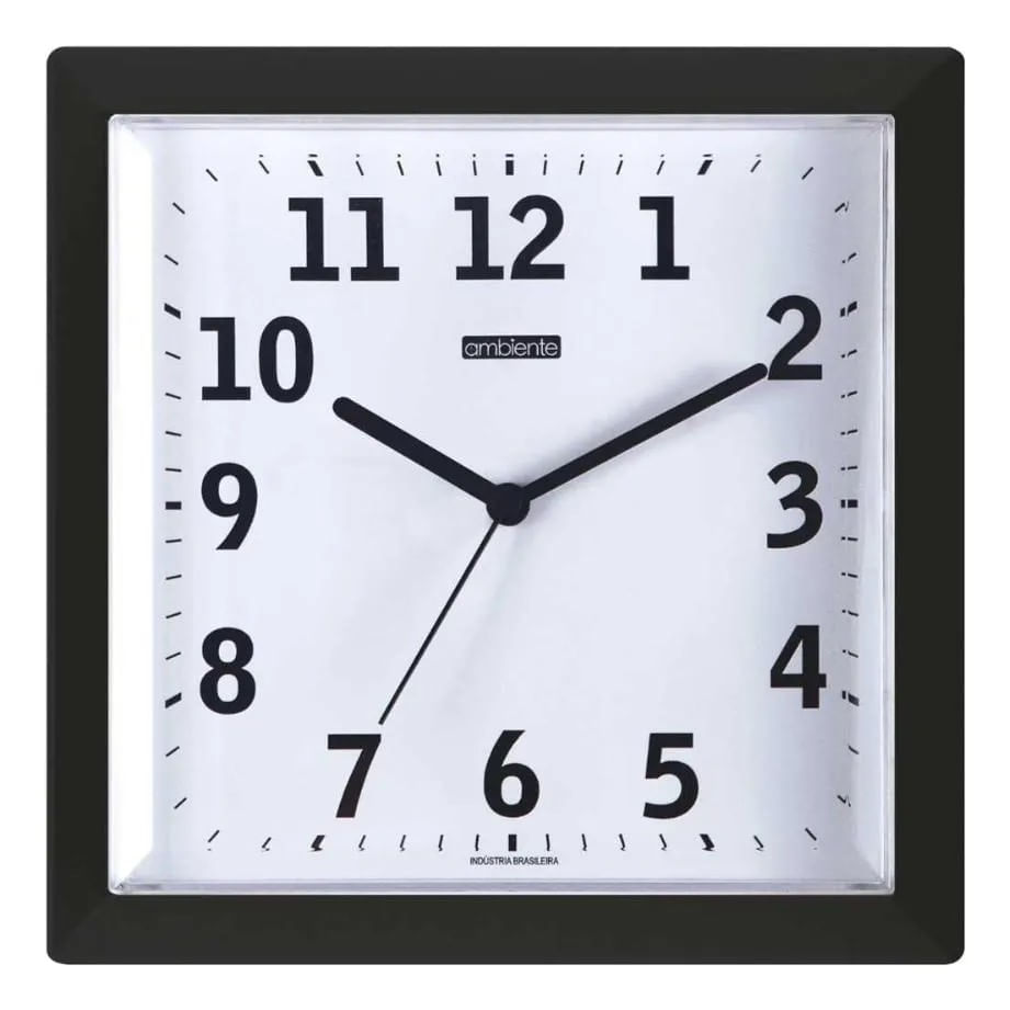 RelogiodeParedeQuadradoAmbientePreto25cm-167428