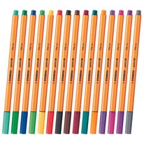 Caneta Fineliner Point 88 Sortido Stabilo