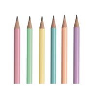 Lápis Preto Sortido com Borracha Stabilo Pastel