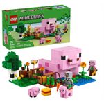 BlocodeMontarMinecraftLEGOCasadoPorcoBebe238Pecas-160134