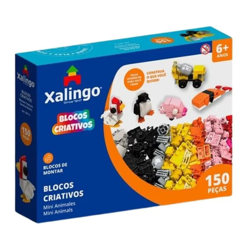 BlocosdeMontarCriativosXalingo150Pecas-167605