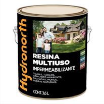 Resina Impermeabilizante Base de Solvente Hydronorth 3,6l Incolor
