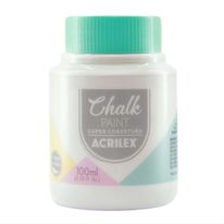 Tinta Chalk Paint Fosco Acrilex Branco 100ml
