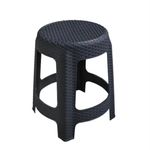 BanquetaPlasticaRattanArqplastPreta-167668