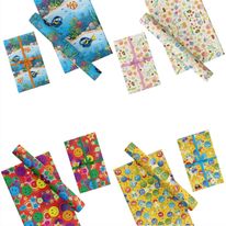 Papel de Presente Sortido Gessele 60cm x 100cm