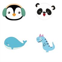 Borracha Escolar Pet Sortido Leo&Leo