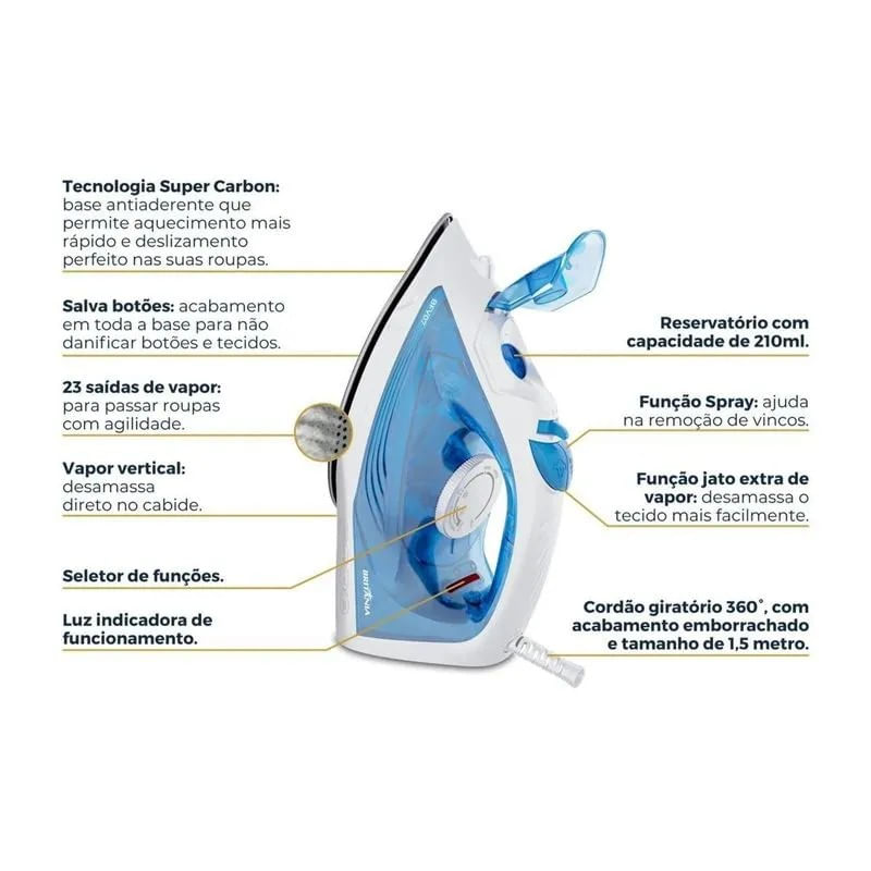 FerrodePassaraVaporBritania1200W220V-167768