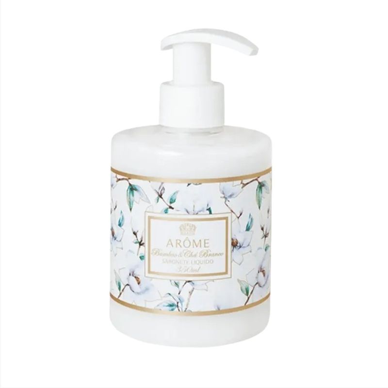SaboneteLiquidoBambooeChaBrancoArome350ml-167843