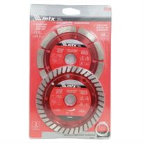 Conjunto Disco de Corte Diamantado MTX 110mm com 2 peças