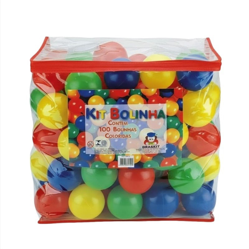 ConjuntodeBolinhasColoridasSortidoBraskit100Pecas-168124