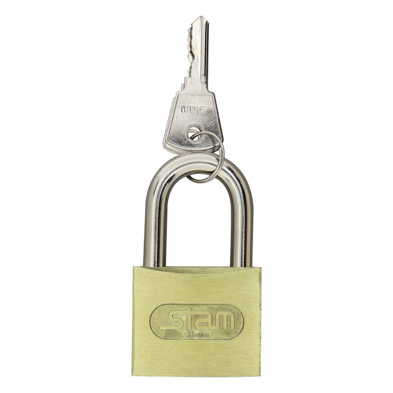 CadeadoLatonadoStam45mm-28711