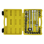 JogodeSoquetesemAcoCromoVanadioTramontina1/2``22pecas-33455