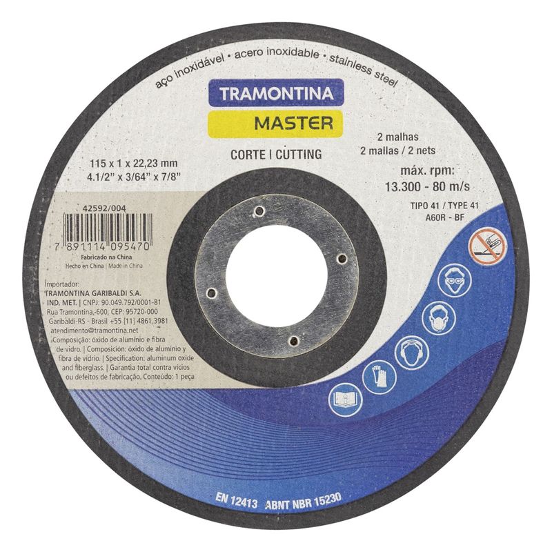 DiscodeCorteTramontinaMaster115mm-33461
