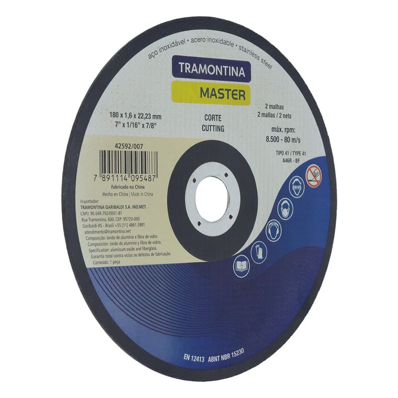 DiscodeCorteTramontinaMaster180mm-33471