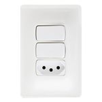 Interruptor2TeclasParalelas+1Tomada2pinos+TerraPialZeffia-33707