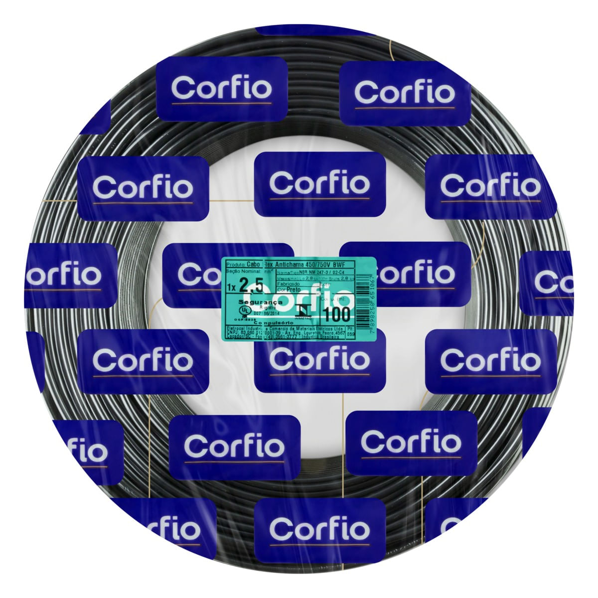 FioFlexivelAntichamaPretoCorfio25mmRolocom100m-36701