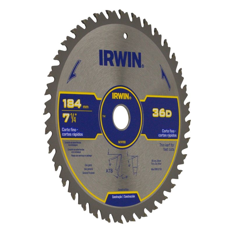 DiscodeSerra36dentesIrwin184mm-37050