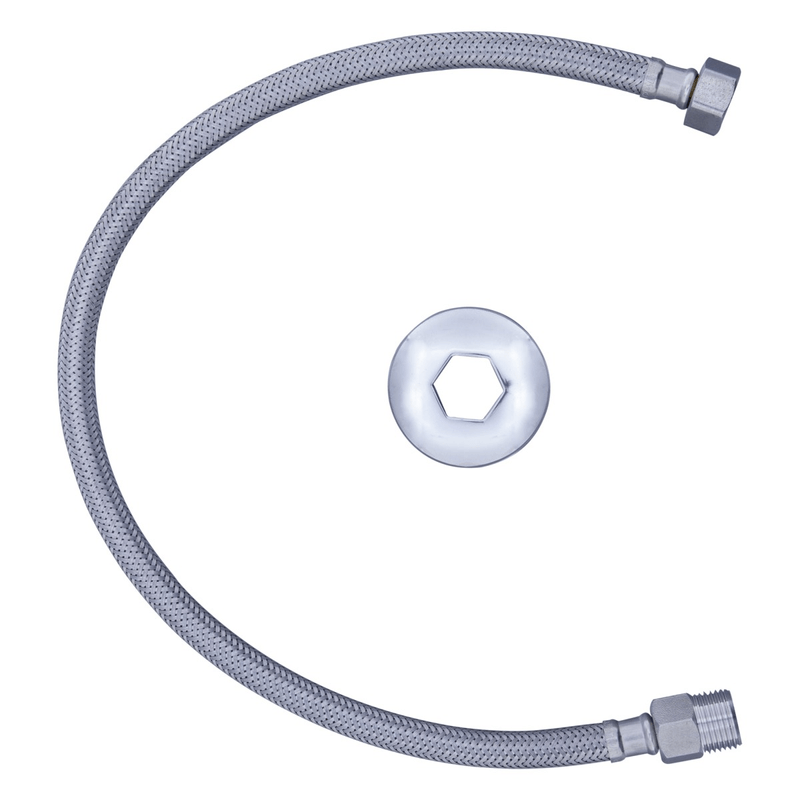 EngateFlexivelemInoxBlukit1/2``60cm-37095