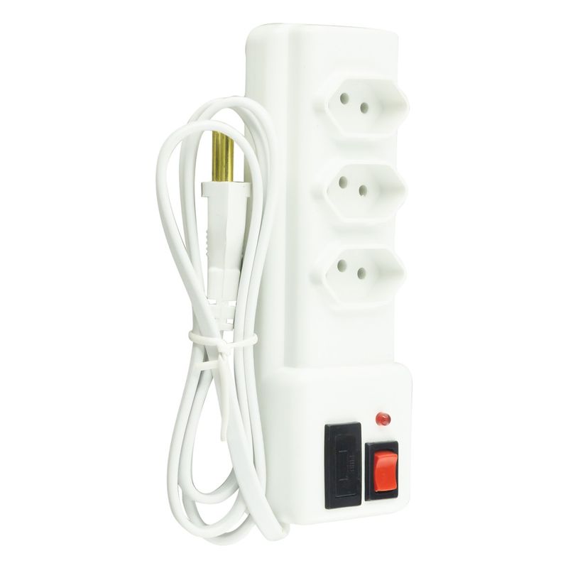 FiltrodeLinhaBranco3Tomadas3PinosFC12m10A-37244