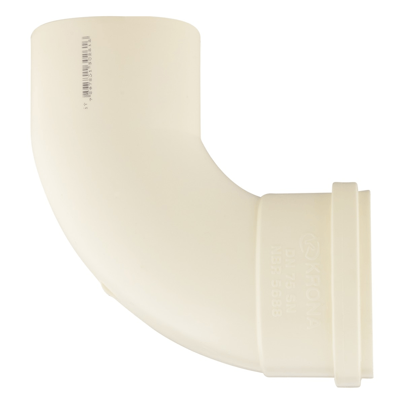 CurvaCurtaparaEsgoto90Krona75mm-37508