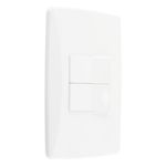 Interruptor1TeclaSimples+1TeclaParalelaMec-TronicPetra-37677