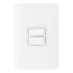 Interruptor1TeclaSimples+1TeclaParalelaMec-TronicMillenium-37736