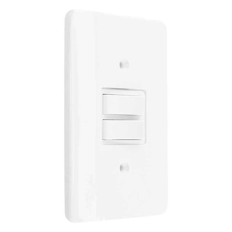 Interruptor1TeclaSimples+1TeclaParalelaMec-TronicMillenium-37737