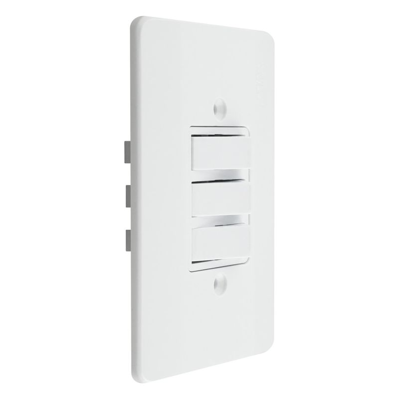 Interruptor2TeclasParalelas+1SimplesMec-TronicMillenium-37761