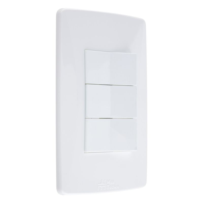 Interruptor3TeclasSimplesMec-TronicPetra-37785