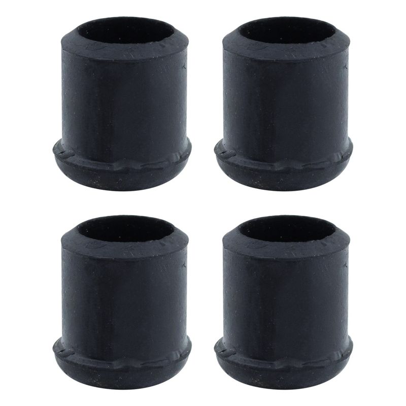 KitPedeCadeiraRedondodeBorrachaPretaStd5/8``4unidades-38170