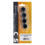 KitPedeCadeiraRedondodeBorrachaPretaStd5/8``4unidades-38175