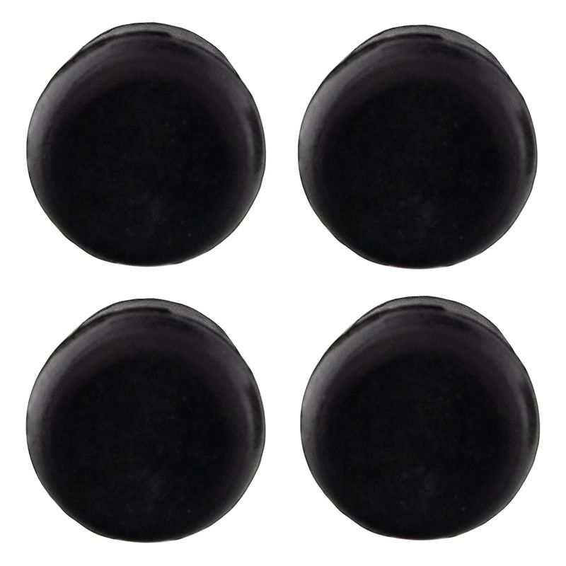 KitPedeCadeiraRedondodeBorrachaPretaStd7/8``4unidades-38188