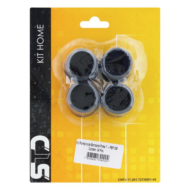 KitPedeCadeiraRedondodeBorrachaPretaStd1``4unidades-38195