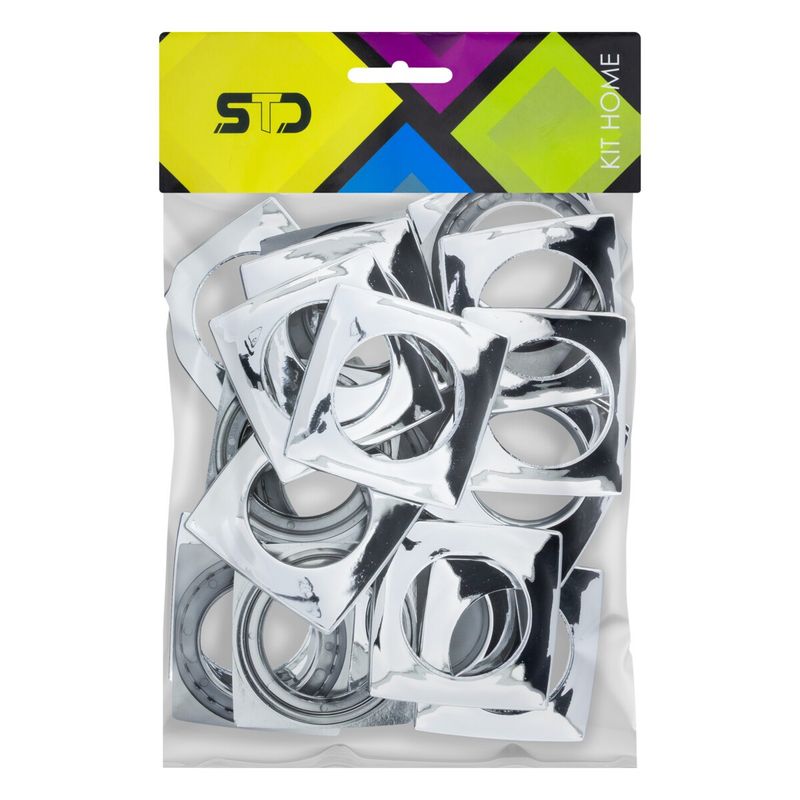 IlhosCromadoQuadradoStdGrande10pecas-38366